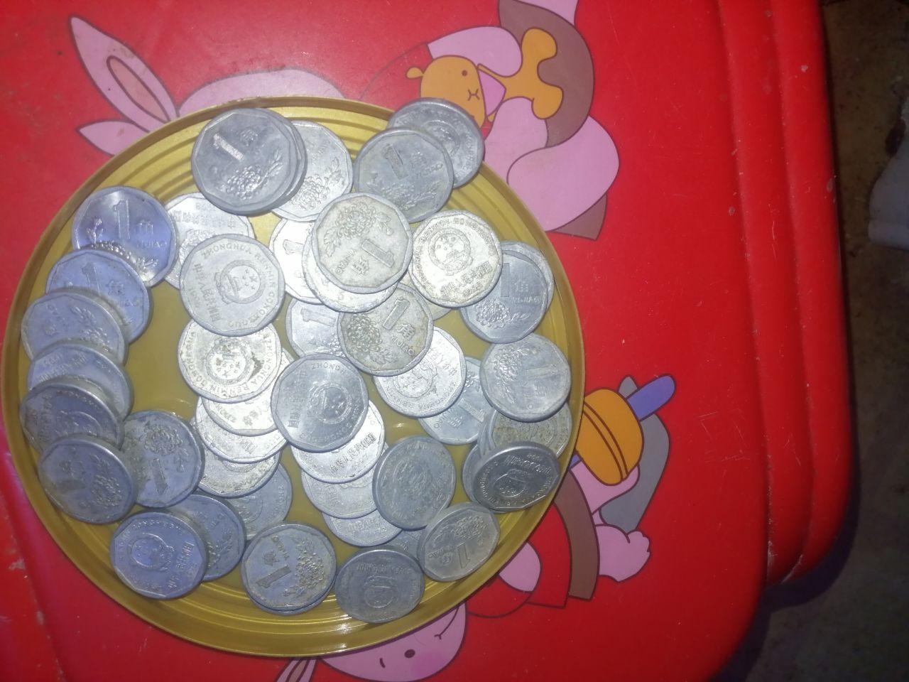 菊花一角硬币整包封装品