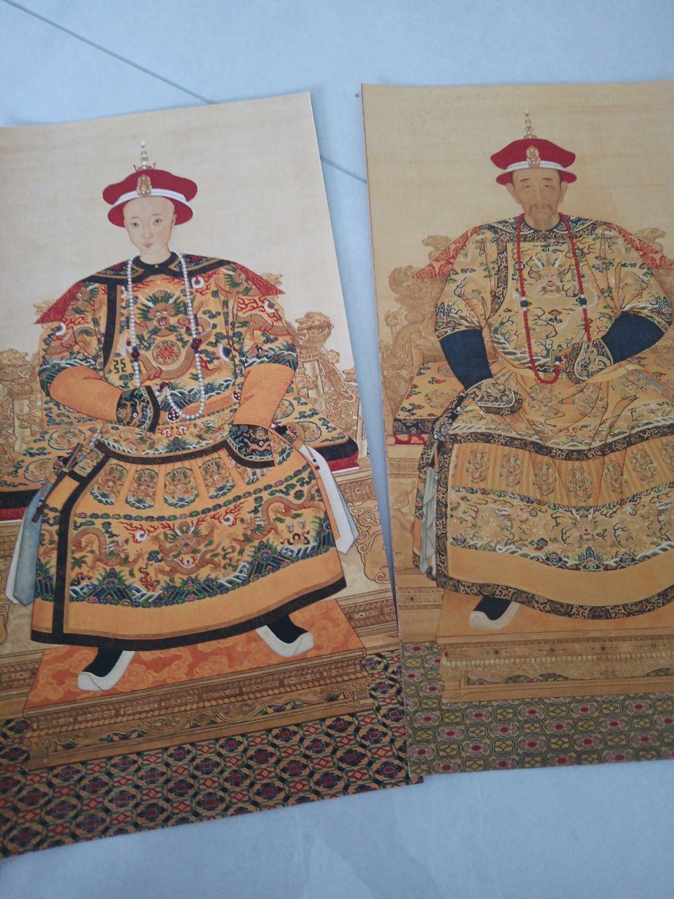 《满清十二大皇帝像》