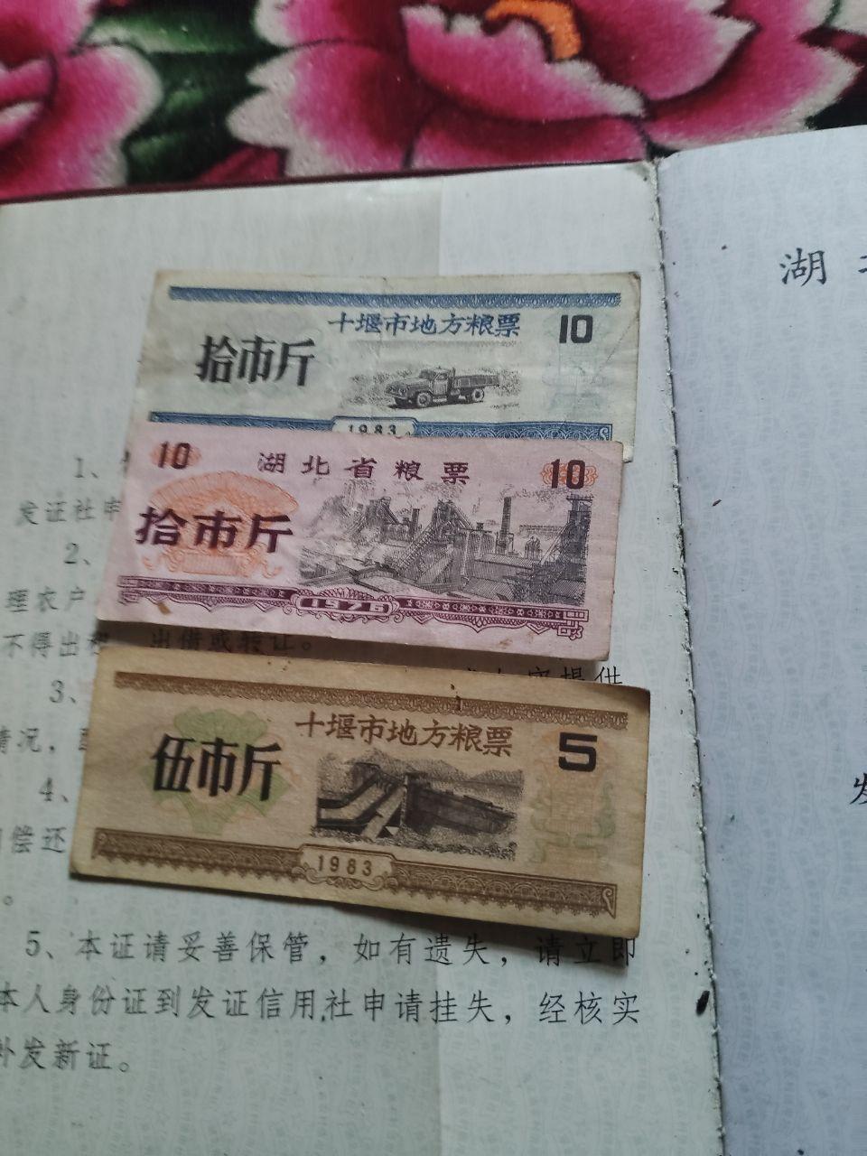 地方省发粮票