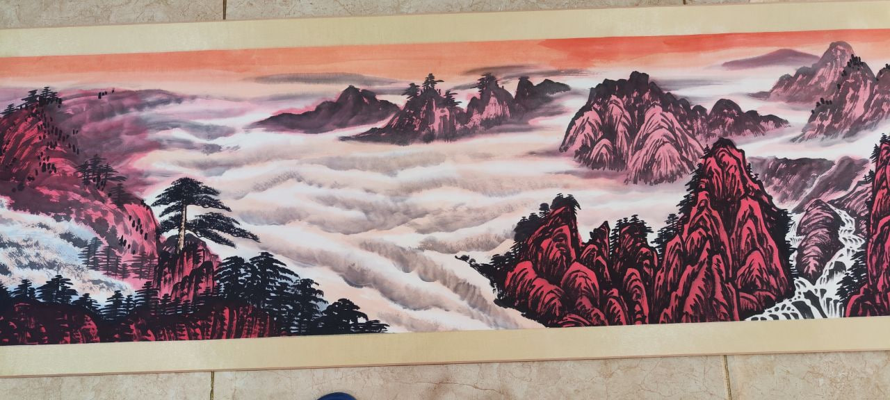 长卷字画