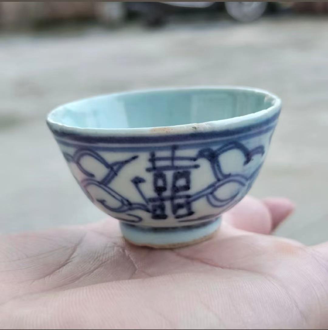 青花瓷杯