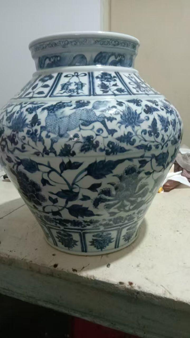 元青花罐