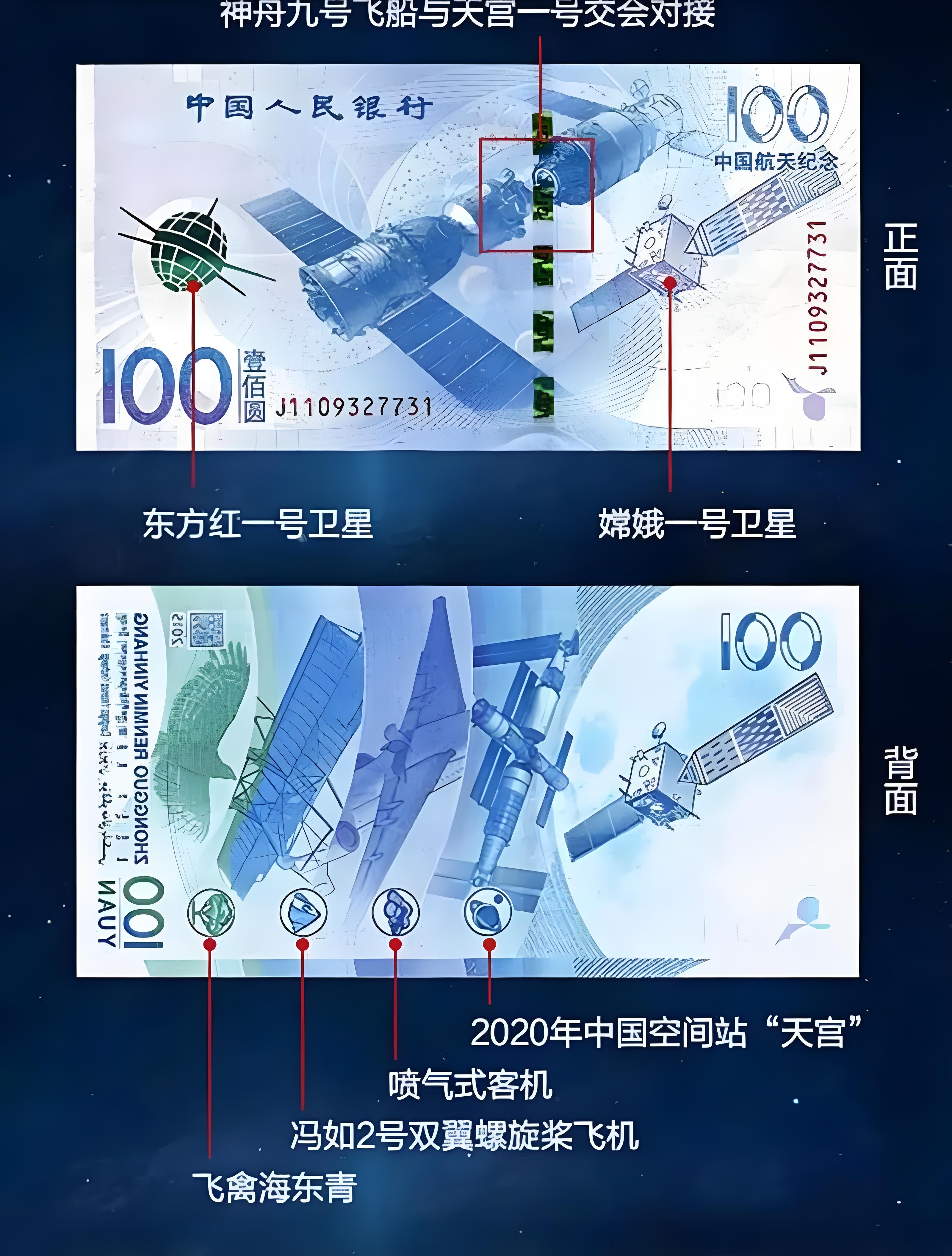 航天纪念钞